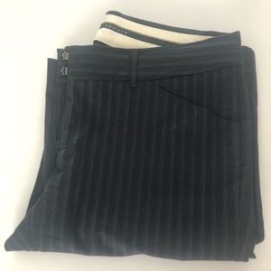 Theory Trouser – Black pinstripe sz 8